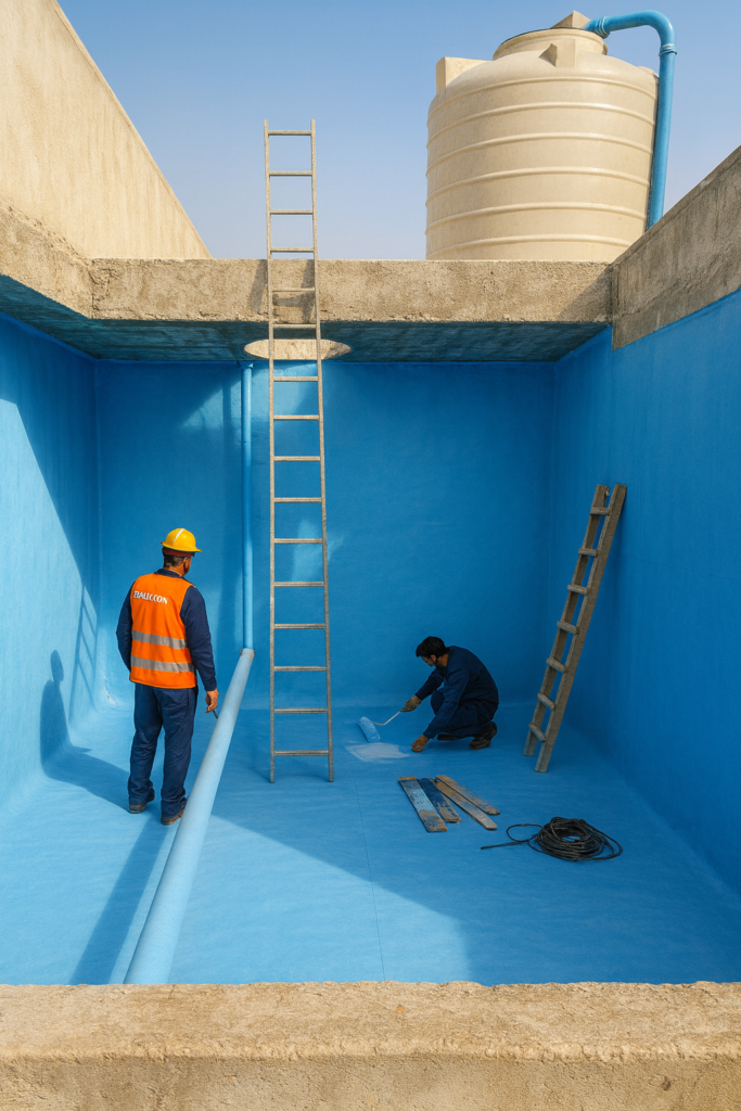 شركة عزل خزانات المياه بجده